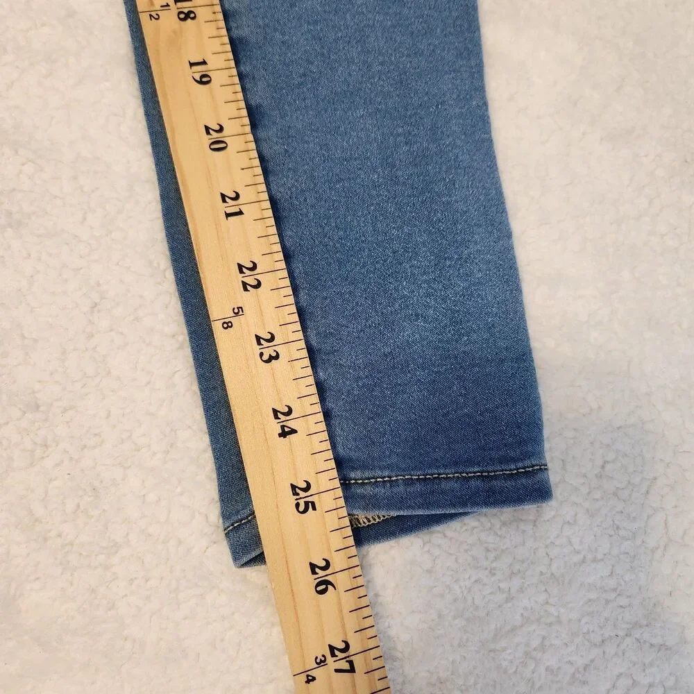 Old Navy Girls High Rise Rockstar Jeggings 360 Stretch Adjustable Waist Size 12